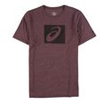 thumbnail image 1 of ASICS Mens Block Spiral Graphic T-Shirt, Purple, Small, 1 of 2
