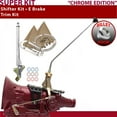 thumbnail image 1 of American Shifter  TH350 Shifter Kit Chrome 16 in. E Brake Trim Kit for F3056, 1 of 1