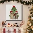 thumbnail image 5 of Christmas Des - Dog Trio Christmas Tree- Gallery Wrapped Canvas, 5 of 9
