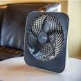 thumbnail image 6 of O2Cool 10-in. 2-Speed Power Battery or Electric-Powered Portable Fan, Black, 6 of 8