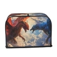 thumbnail image 2 of Lsque Cloud Red And Blue Dragon Print 2 Slice Toaster Cover , Kitchen Appliance Dustproof Protector , Toaster Protector Dustproof Kitchen Appliance Cover, 2 of 7