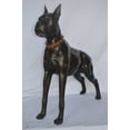 thumbnail image 5 of Nifao Boxer Dog bronze statue – Home Decor Sculpture, 35"L x 10"W x 36"H, 5 of 11