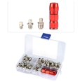 thumbnail image 4 of 61Pcs/Set Grease Fitting Pack M6/M8/M10 Metal Nipple Mechanical Lubrication Part Grease Nipple Fitting Assortment Kits, 4 of 8