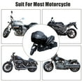 thumbnail image 5 of Unique Bargains XL Size Universal Half Cover Motorcycle Cover Black - Pack of 1, 5 of 7