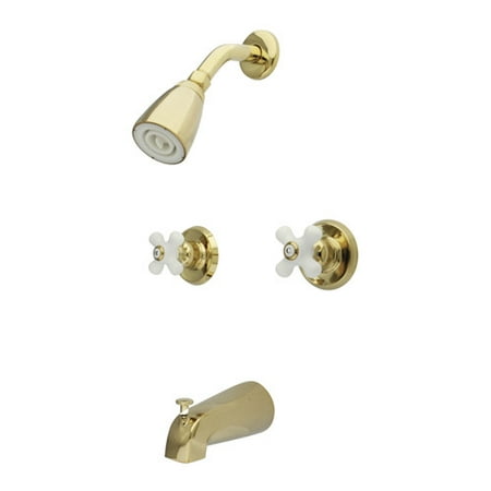 Kingston Brass Magellan Tub and Shower Faucet (Best Walk In Tubs And Showers)
