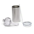 thumbnail image 3 of Bowake Insulated Stainless Steel Sippy Cup With Handles Two Tops And Straw - 12 oz., 3 of 6