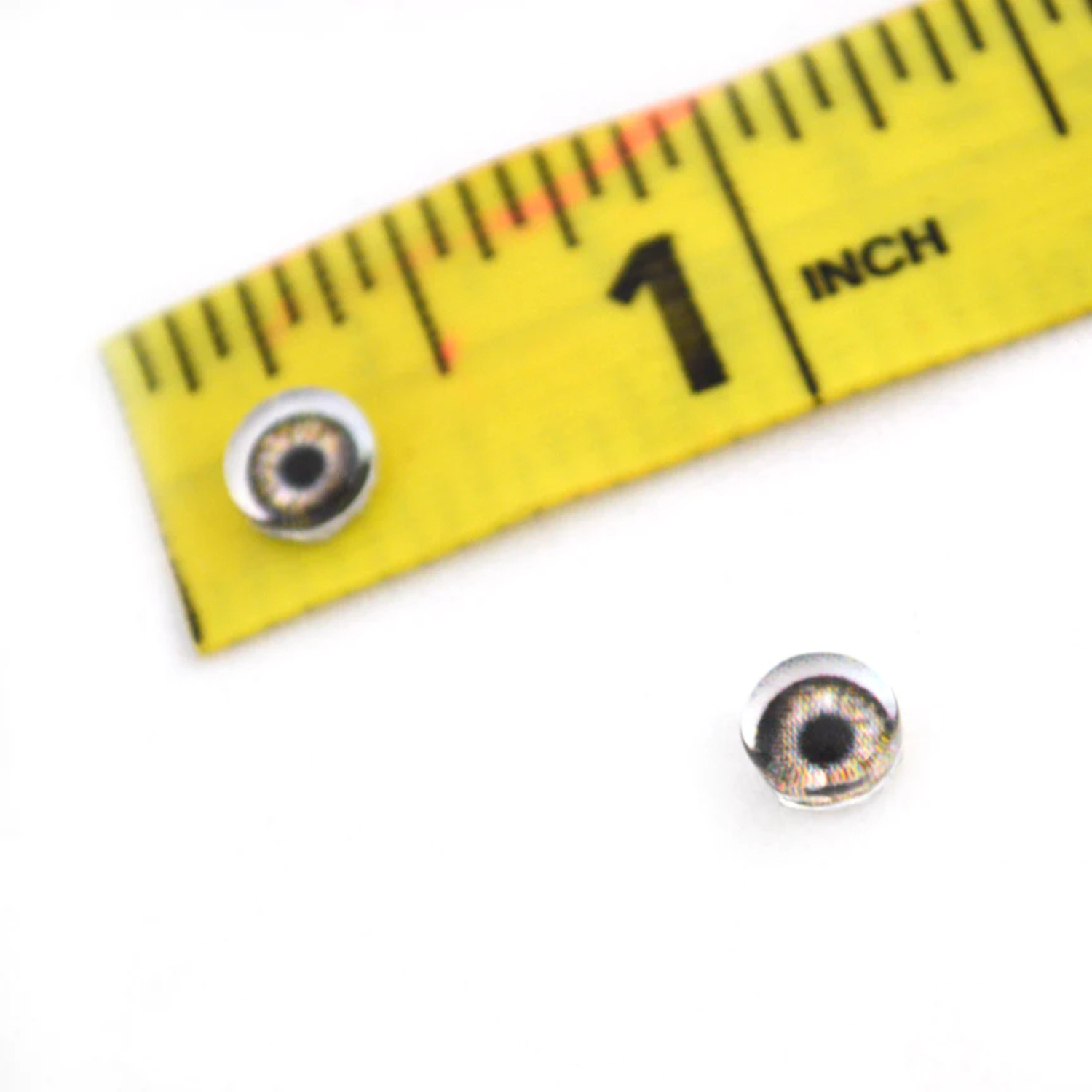 Wholesale Lot 20 Pairs of 6mm Doll Glass Eyes with Whites