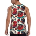 thumbnail image 3 of Haiem Chicken Men Workout Tank Top Gym Bodybuilding Sleeveless Muscle T Shirts Athletic Tank Breathable Workout Shirt-Large, 3 of 9