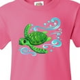 thumbnail image 4 of Inktastic Sea Turtle Swimming Youth T-Shirt, 4 of 5