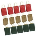 thumbnail image 4 of 15pcs Paper Bags Practical Christmas Decorative Durable Shoping Bag for Home Store, 4 of 6