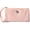 Pink, variant on Women's Long Zip-Around Wallet with Wrist Strap | 8 dedicated card slots, divided interior, top zip compartment and suede-look faux leather