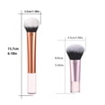thumbnail image 4 of 1Pcs Mini Short Portable Makeup brush Blush Brush Contouring Brush Foundation Brush Loose Brush Cute brush Large size Style 2, 4 of 6