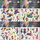 thumbnail image 1 of Pegatinas de tatuajes de dibujos animados de Super Mario Bros, Luigi, Yoshi, Bowser, periféricos de Anime, pegatinas de moda para niños, juguetes interactivos, 1 of 5