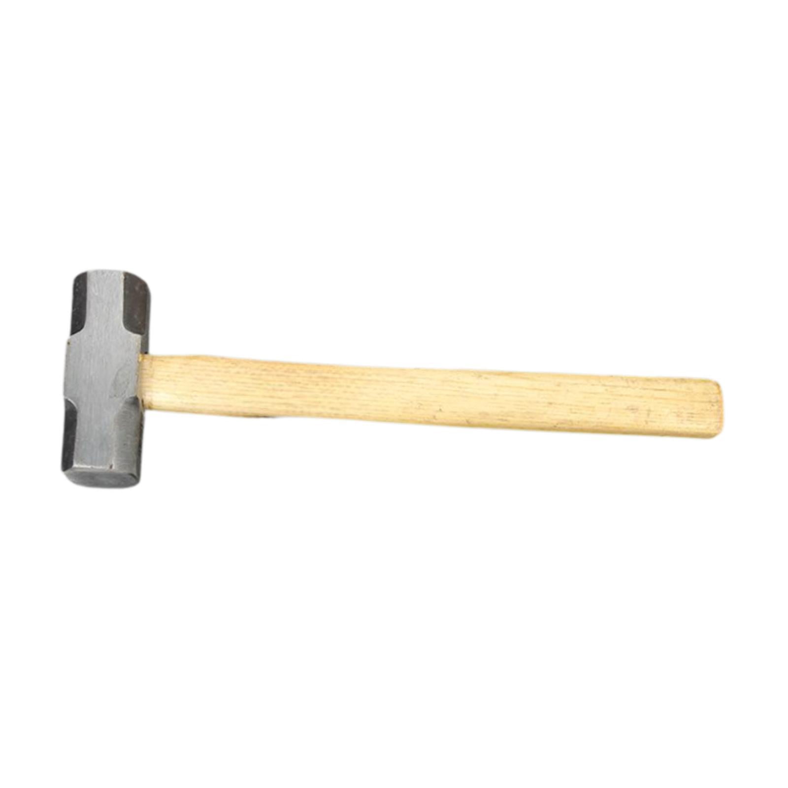 figatia Sledge Hammer Comfortable Home Renovation Tool for Cracking Stone Demolition Head Dia 4 cm