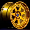 thumbnail image 2 of For 17x8 inch (1 Single Wheel Only) JNC Wheels - 17" JNC048 Transparent Gold Rim - 5x114.3 JNC Wheels-21382812742, 2 of 2