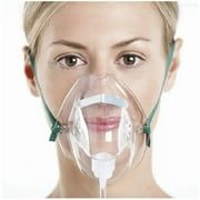 Adult Oxygen Mask with 6.6' Tubing - Soft - XL Size - 3 Pack