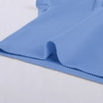 thumbnail image 4 of Cnbwig Women's Summer Tops with A Wide Neckline Square Neck Solid Color Slim Stretch Yoga Sports Shirts Short Sleeved Ribbed Bodysuit Tees, 4 of 8