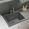 thumbnail image 2 of Elkay Quartz Classic 25" x 18-1/2" x 11-13/16", Undermount Laundry Sink with Perfect Drain, White, 2 of 5
