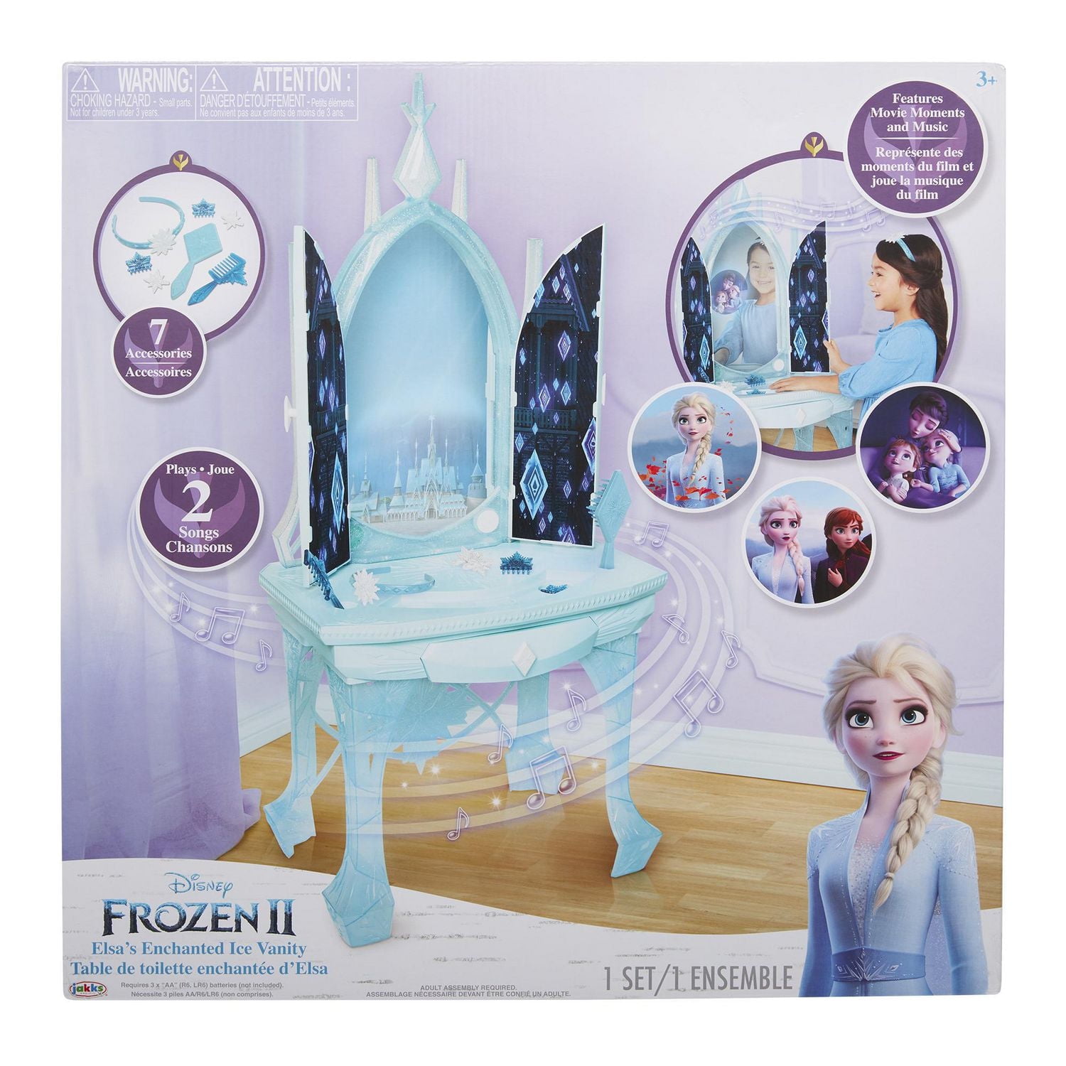 Vanité de glace enchantée d'Elsa de Frozen 2