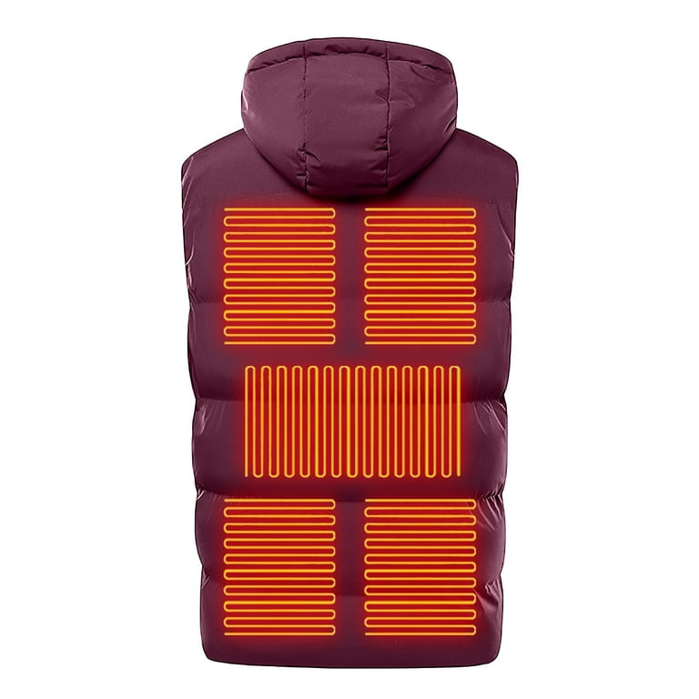 APEXFWDT Men's Heated Vest Big and Tall Lightweight