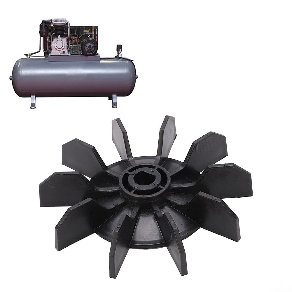 Air Compressor Fan Blade Replacement 0.5 ID 10 Impeller Linear Motor