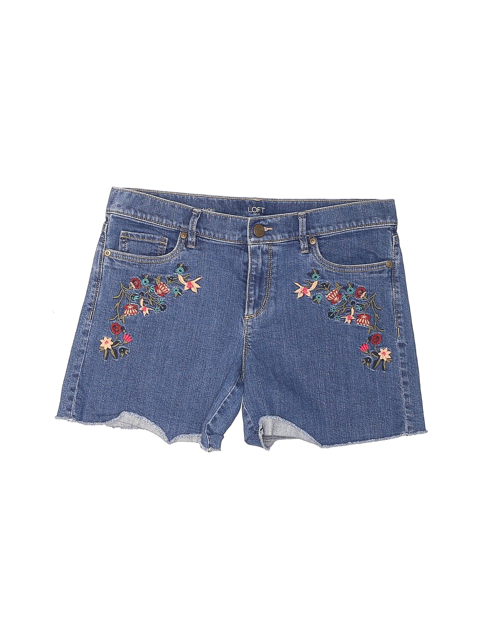 loft jean shorts