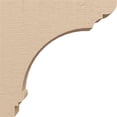 thumbnail image 3 of 3"W x 12"D x 12"H Thin Hughes Rough Cedar Woodgrain TimberThane Corbel, Primed Tan, 3 of 6