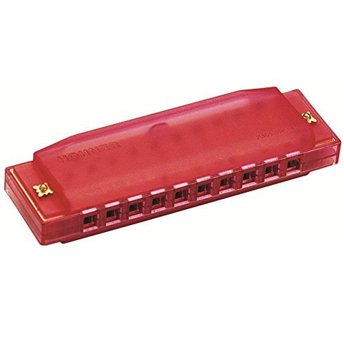 Hohner Kids / Translucent Harmonica, Red