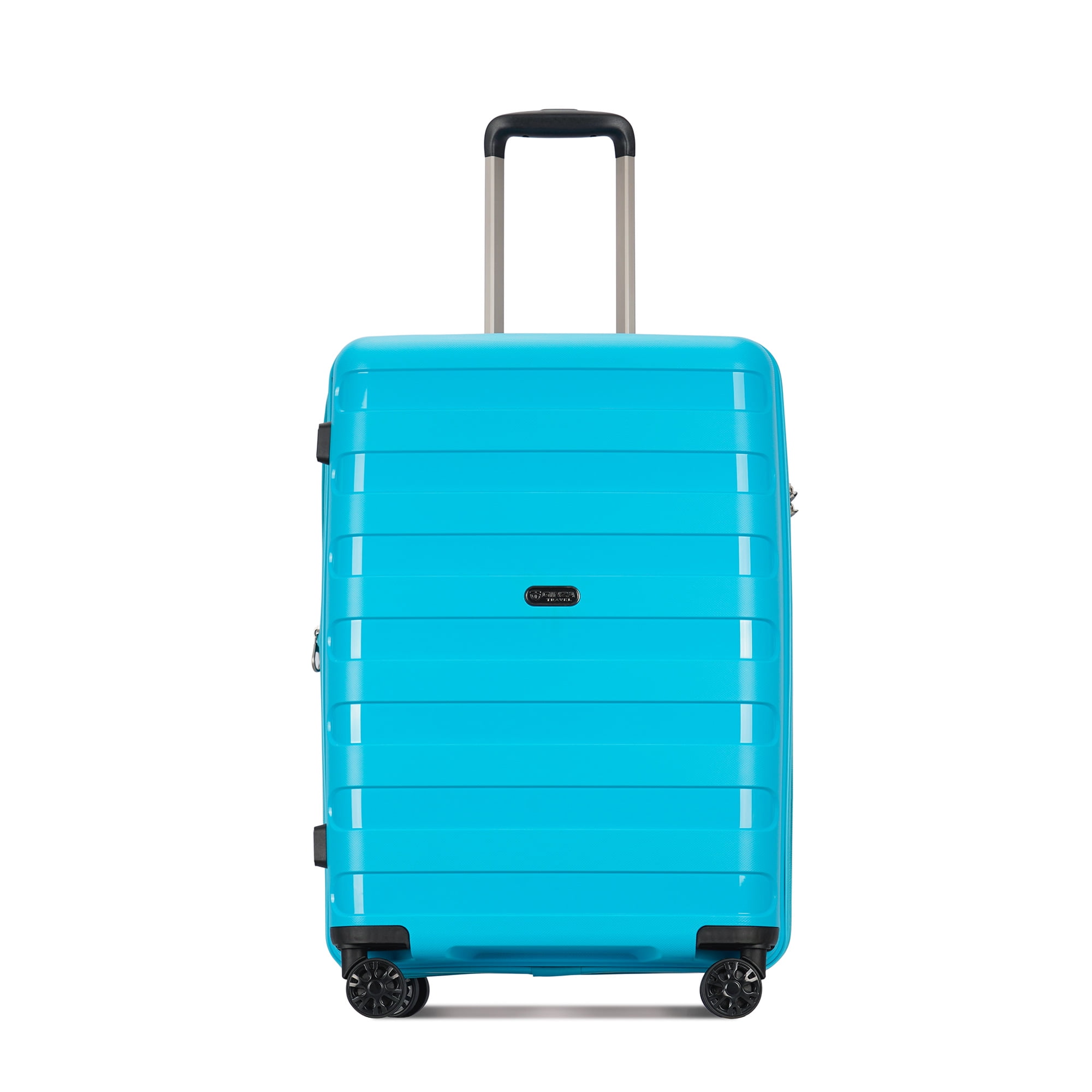 Ginza Travel 20 inch Expandable Carry On Luggage,Hardshell Suitcase with Wheels,TSA Lock,Lake