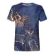 thumbnail image 4 of Camisetas de Manga Corta para Hombre Imprimir Cuello Redondo Camiseta de Moda Casual, Camiseta de Disfraz de Poliéster para Uso Al Aire Libre, Diario Y de Verano de Primavera, 4 of 5