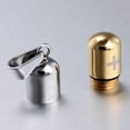 thumbnail image 4 of Punky Gótico de material acero Inoxidable Desmontable Vial Píldora Colgante De Collar De Oro Cuelgan Fernando Píldora colgante vial, 4 of 6
