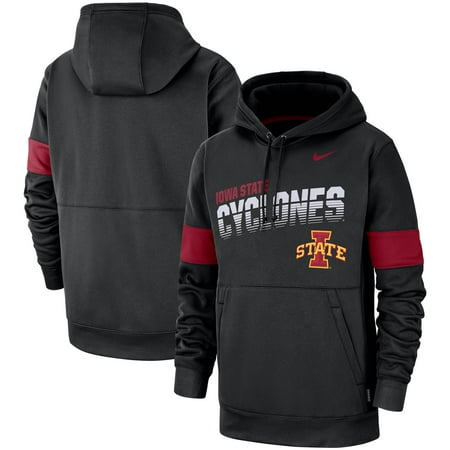 Iowa State Cyclones Nike 2019 Sideline Therma-FIT Perfromance Hoodie -