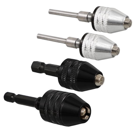 UPKOCH 4 Pcs Impact Drill Adapter Alloy Adapter Assorted Color Electrical Tool Accessories