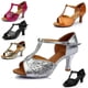 thumbnail image 1 of Zapatos de baile de salón para mujer, zapatos de baile latino de tango para adultos, color negro 1, 1 of 4