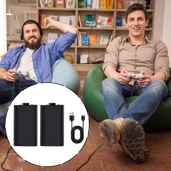 LLQkigsxse Appareils Intelligents pour la Maison Op de Porte de Garage Compatibles avec Series SX Batterie au Lithium-Ion 1400mAh Améliorée Bloc-Batterie Haute Durabilité Optimisé pour Contrôleurs