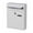 White, variant on GUOOL Wall Mounted Mailbox Key Drop Box Mail Drop Box Ballot Box Postbox with Lock and White