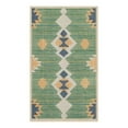thumbnail image 3 of Unique Loom Baja Outdoor Collection Area Rug - Cabo (3' 1" x 5' 1" Rectangle Green/Navy Blue), 3 of 7