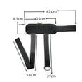 thumbnail image 1 of xinxixnxx Haltère Réglable Sangle de Cheville Attache d'Haltère pour Musculation, 1 of 9