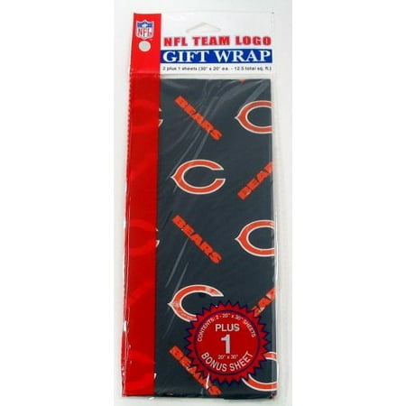 Chicago Bears Gift Wrap