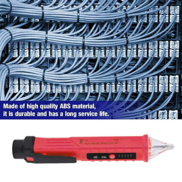 Voltage Tester, Environmental Protection Electric Voltage Tester Practical Easy To Use For Testing Ac Voltages For Acousto-Optic Identification