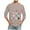 Rose Gold, variant on Kaemgyyd Mens Shirts Soft Comfy Crew Neck 3/4 Sleeve Workout Athletic Tops Valentine's Day Shirts for Men Big and Tall