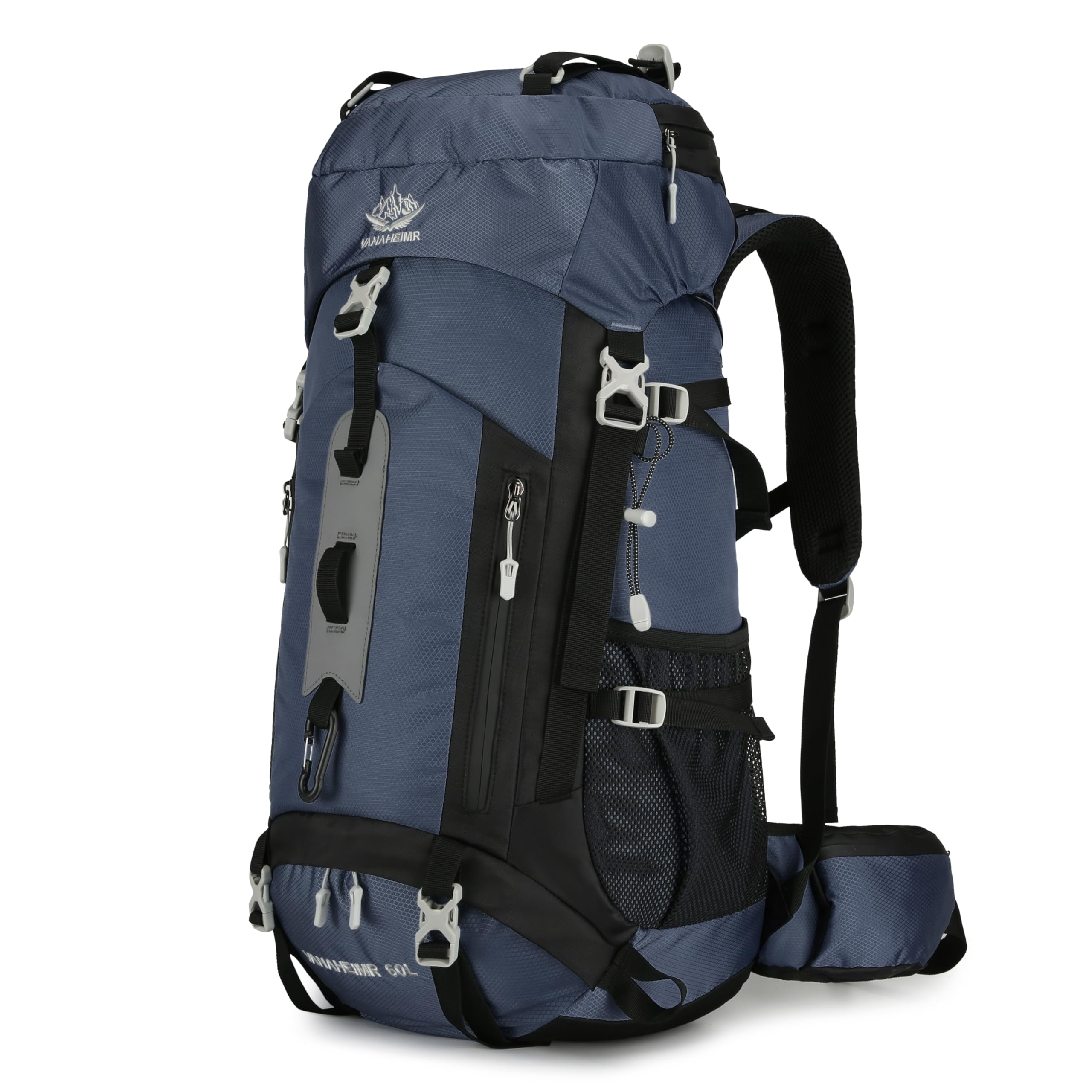 60L Travel Hiking Camping Backpack with Rain Cover, Backpack Water Resistant,Large Backpack for Men Women