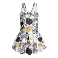 thumbnail image 4 of Uourmeti Cute Cartoon Cats Skirted One Piece Swimsuit for Girls - Quick Dry Stretch Swim Dress for Beach, Pool & Summer Vacation, 4 of 8