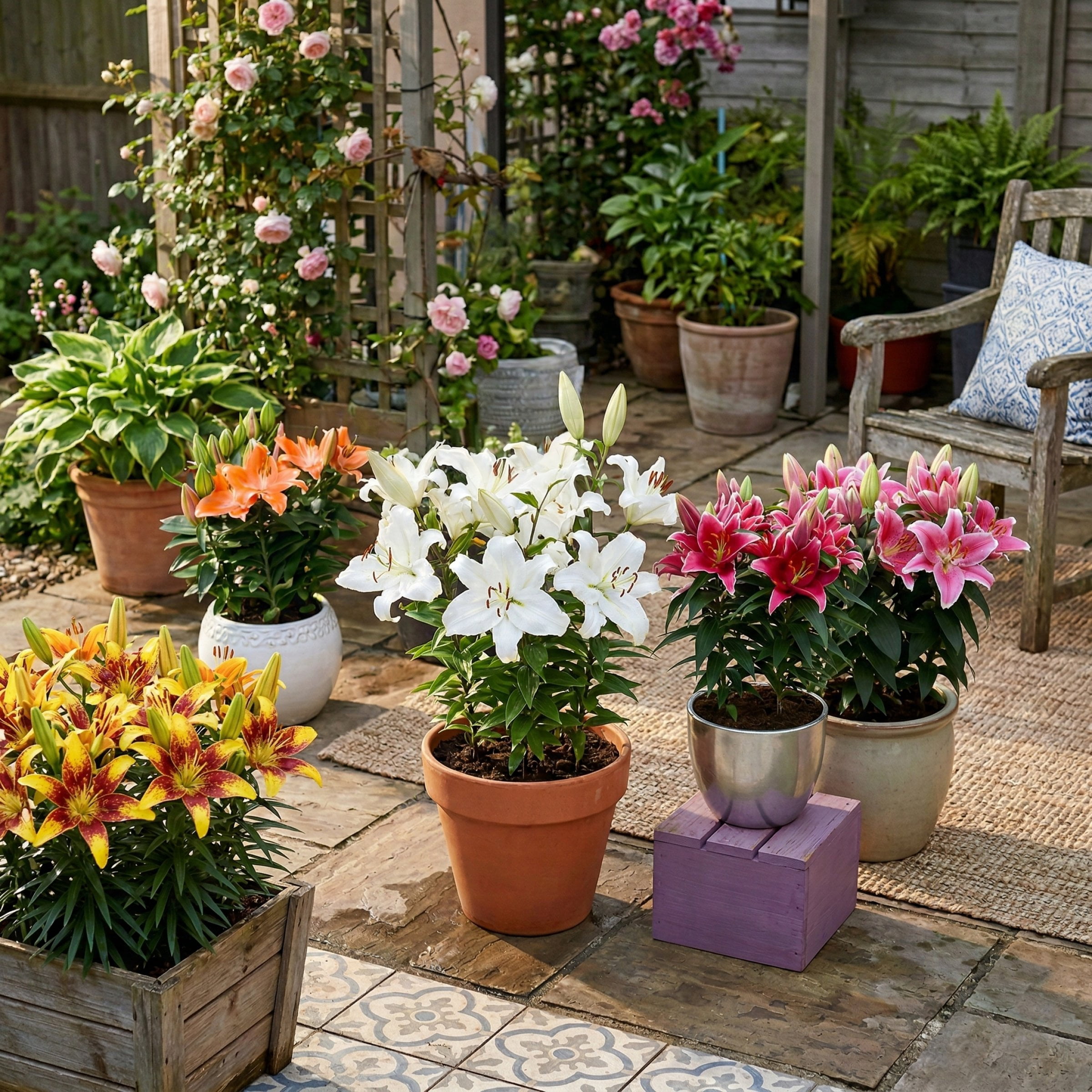 National Plant Network Lily Oriental Mixed Bulbs (5-Pack)