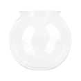 thumbnail image 3 of Fish Bowl Transparent Fish Breeding Box Plastic Fish Bowls Round Aquarium Multipurpose Small Round Fish  For Desk Bookcase Decoration, 3 of 8