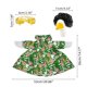 thumbnail image 3 of CaiYueKe Hawaiian Tropical Shirt Porch Goose Outfit Set with Retro Sunglasses Wig Fits Lawn Goose Decorative Costume for Summer Luau Party Outdoor Garden Yard Holiday Dress Up Prop, 3 of 9