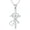 Casual, variant on Diamond Nurse Stethoscope Cross Pendant Necklace in 925 Sterling Silver. A perfect gift for nurses, doctors, medical students or assistants for graduation, birthday, Nurse Week or any special occasio