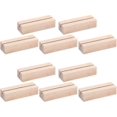 thumbnail image 1 of Pack of 10 wooden card holders numbers, table/poster holders wooden card holders for name tags, 1 of 5