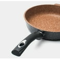 thumbnail image 6 of Cooking Pan Aluminum Frying Pan Marble Evolution Brown Non-Stick Frying Pan Kitchen Pan Cookware (10.2" (26 cm)), 6 of 11