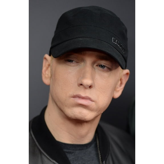 Eminem At Arrivals For Southpaw Premiere Canvas Art -  (16 x 20)